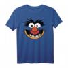 HapFrog The Muppets Animal Big Face Costume T-Shirt – Offiziell lizenziertes Muppets Geschenk für Geburtstagsfans