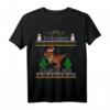 Lustiges Weihnachts Ugly Sweater Outfit mit Tyrannosaurus Rex - Perfekt für Partys, Weihnachtsmarkt & Dino-Liebhaber Geschenke