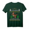 Lustiges Weihnachts Ugly Sweater Outfit mit Tyrannosaurus Rex - Perfekt für Partys, Weihnachtsmarkt & Dino-Liebhaber Geschenke