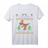 Lustiges Weihnachts Ugly Sweater Outfit mit Tyrannosaurus Rex - Perfekt für Partys, Weihnachtsmarkt & Dino-Liebhaber Geschenke