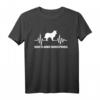 Shetland Sheepdog Frequenz T-Shirt für Hundeliebhaber – Herzschlag Design, klassisch geschnitten, perfekt für Hundebesitzer