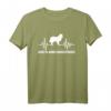 Shetland Sheepdog Frequenz T-Shirt für Hundeliebhaber – Herzschlag Design, klassisch geschnitten, perfekt für Hundebesitzer