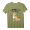 Lustiges Shiba Inu Geschenk T-Shirt mit Anatomie-Motiv für Hundehalter, Züchter & Hundetrainer