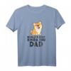 Weltbester Shiba Inu Dad Hundegeschenk - T-Shirt für Shiba Inu Liebhaber & stolze Hundepapas