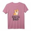 Weltbester Shiba Inu Dad Hundegeschenk - T-Shirt für Shiba Inu Liebhaber & stolze Hundepapas