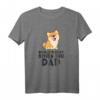 Weltbester Shiba Inu Dad Hundegeschenk - T-Shirt für Shiba Inu Liebhaber & stolze Hundepapas