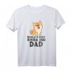 Weltbester Shiba Inu Dad Hundegeschenk - T-Shirt für Shiba Inu Liebhaber & stolze Hundepapas