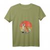 Damen Retro Vintage Shiba Inu Japanischer Hund T-Shirt mit V-Ausschnitt – Perfekt für Hundeliebhaber, Züchter & Tierärzte