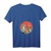 Damen Retro Vintage Shiba Inu Japanischer Hund T-Shirt mit V-Ausschnitt – Perfekt für Hundeliebhaber, Züchter & Tierärzte