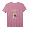 Damen Best Shiba Mom Ever T-Shirt - Vintage Japanischer Shiba Inu Hundeliebhaberinnen Geschenk für Geburtstag, Muttertag & Weihnachten