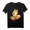 Kawaii Otaku Shiba Inu T-Shirt - Süßes Anime Design mit Ramen Nudeln, Perfekt für Hundeliebhaber & Japan-Fans