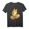 Kawaii Otaku Shiba Inu T-Shirt - Süßes Anime Design mit Ramen Nudeln, Perfekt für Hundeliebhaber & Japan-Fans
