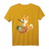 Kawaii Otaku Shiba Inu T-Shirt - Süßes Anime Design mit Ramen Nudeln, Perfekt für Hundeliebhaber & Japan-Fans
