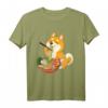Kawaii Otaku Shiba Inu T-Shirt - Süßes Anime Design mit Ramen Nudeln, Perfekt für Hundeliebhaber & Japan-Fans