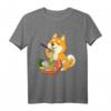 Kawaii Otaku Shiba Inu T-Shirt - Süßes Anime Design mit Ramen Nudeln, Perfekt für Hundeliebhaber & Japan-Fans