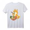 Kawaii Otaku Shiba Inu T-Shirt - Süßes Anime Design mit Ramen Nudeln, Perfekt für Hundeliebhaber & Japan-Fans