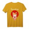Lustiges Shiba Inu Kimono T-Shirt mit Blume & Konichiwa - Perfektes Geschenk für Hunde- und Anime-Fans