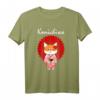 Lustiges Shiba Inu Kimono T-Shirt mit Blume & Konichiwa - Perfektes Geschenk für Hunde- und Anime-Fans