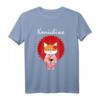Lustiges Shiba Inu Kimono T-Shirt mit Blume & Konichiwa - Perfektes Geschenk für Hunde- und Anime-Fans