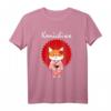 Lustiges Shiba Inu Kimono T-Shirt mit Blume & Konichiwa - Perfektes Geschenk für Hunde- und Anime-Fans