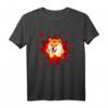 Shiba Inu T-Shirts - Dog Pow Comic Dog Shirt für Hundeliebhaber & Shiba Inu Besitzer – Perfektes Weihnachtsgeschenk für Mama & Papa