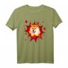 Shiba Inu T-Shirts - Dog Pow Comic Dog Shirt für Hundeliebhaber & Shiba Inu Besitzer – Perfektes Weihnachtsgeschenk für Mama & Papa
