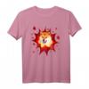 Shiba Inu T-Shirts - Dog Pow Comic Dog Shirt für Hundeliebhaber & Shiba Inu Besitzer – Perfektes Weihnachtsgeschenk für Mama & Papa