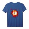 Shiba Inu T-Shirts - Dog Pow Comic Dog Shirt für Hundeliebhaber & Shiba Inu Besitzer – Perfektes Weihnachtsgeschenk für Mama & Papa