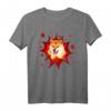 Shiba Inu T-Shirts - Dog Pow Comic Dog Shirt für Hundeliebhaber & Shiba Inu Besitzer – Perfektes Weihnachtsgeschenk für Mama & Papa