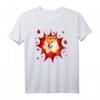 Shiba Inu T-Shirts - Dog Pow Comic Dog Shirt für Hundeliebhaber & Shiba Inu Besitzer – Perfektes Weihnachtsgeschenk für Mama & Papa