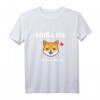 Shiba Inu to the Moon T-Shirt – Kreatives Hundemotiv mit Spruch für Freunde, Kollegen & Trendsetter