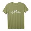 HapFrog Frequenz Herzschlag T-Shirt für Hundeliebhaber - Klassisch geschnitten, perfekt als Geschenk für Hundebesitzer