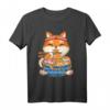 Kawaii Anime Shiba Inu Hund T-Shirt mit Ramen-Nudeln - Perfektes Geschenk für Otaku, Manga- und Hundeliebhaber