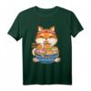 Kawaii Anime Shiba Inu Hund T-Shirt mit Ramen-Nudeln - Perfektes Geschenk für Otaku, Manga- und Hundeliebhaber