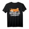 Offizielles Shiba Inu Schlafshirt - Lustiges Pyjama & Nachthemd für Damen und Herren, Perfekt als Geschenk für Tierliebhaber & Nachtschwärmer