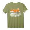 Offizielles Shiba Inu Schlafshirt - Lustiges Pyjama & Nachthemd für Damen und Herren, Perfekt als Geschenk für Tierliebhaber & Nachtschwärmer