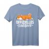 Offizielles Shiba Inu Schlafshirt - Lustiges Pyjama & Nachthemd für Damen und Herren, Perfekt als Geschenk für Tierliebhaber & Nachtschwärmer