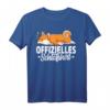 Offizielles Shiba Inu Schlafshirt - Lustiges Pyjama & Nachthemd für Damen und Herren, Perfekt als Geschenk für Tierliebhaber & Nachtschwärmer