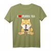 Shiba Inu Damen Bubble Tea T-Shirt – Niedliches Geschenk für Kinder und Bubble Tea Fans