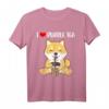 Shiba Inu Damen Bubble Tea T-Shirt – Niedliches Geschenk für Kinder und Bubble Tea Fans