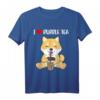 Shiba Inu Damen Bubble Tea T-Shirt – Niedliches Geschenk für Kinder und Bubble Tea Fans