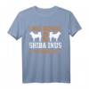 Shiba Inu T-Shirt - Klassisch geschnitten mit doppelt genähtem Saum für Hundeliebhaber