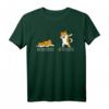 Shiba Inu Vor Dem Nach Dem Kaffee T-Shirt – Lustiges Hundeshirt für Kaffeeliebhaber und Hundeliebhaber, Perfektes Geschenk für Kinder und Erwachsene