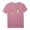 Shiba Inu Vor Dem Nach Dem Kaffee T-Shirt – Lustiges Hundeshirt für Kaffeeliebhaber und Hundeliebhaber, Perfektes Geschenk für Kinder und Erwachsene