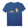 Shiba Inu Vor Dem Nach Dem Kaffee T-Shirt – Lustiges Hundeshirt für Kaffeeliebhaber und Hundeliebhaber, Perfektes Geschenk für Kinder und Erwachsene