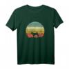 Shiba Inu Retro Sunset Hundeliebhaber T-Shirt – Perfektes Geschenk für Hunde- und Welpenfans zu Weihnachten und Geburtstag