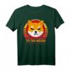 Shiba Inu Token T-Shirt - To the Moon Cryptocurrency Shirt für Investoren & Fans, Lustiges Shiba Coin Meme T-Shirt für Männer und Frauen