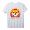 Shiba Inu Token T-Shirt - To the Moon Cryptocurrency Shirt für Investoren & Fans, Lustiges Shiba Coin Meme T-Shirt für Männer und Frauen