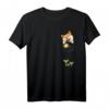 Cute Pocket Shiba Inu Shirt Earth Day Geschenk - Umweltfreundliches T-Shirt für Tier- und Naturliebhaber, Nachhaltigkeit & Klimaschutz