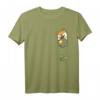 Cute Pocket Shiba Inu Shirt Earth Day Geschenk - Umweltfreundliches T-Shirt für Tier- und Naturliebhaber, Nachhaltigkeit & Klimaschutz